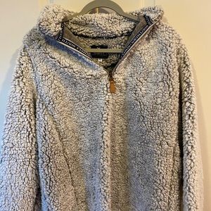 Simply southern Sherpa pullover NEVER WORN